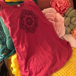 Soul Flower tunic, tank dress size medium